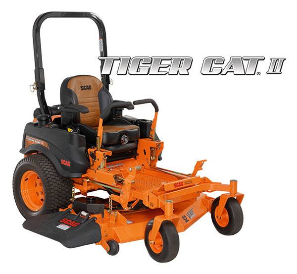 Scag Tiger Cat II (52) 24HP Kawasaki Zero Turn Lawn Mower